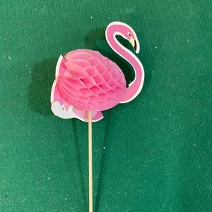 Pink flamingo picks
